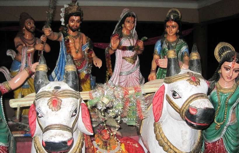 Birth of Sita from yajna bhoomi, Sitamarhi